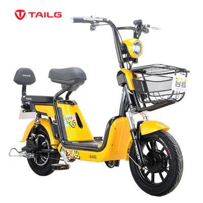 China Aluminum alloy qicycle equipped electric bicycle simple and economical TAILG for sale