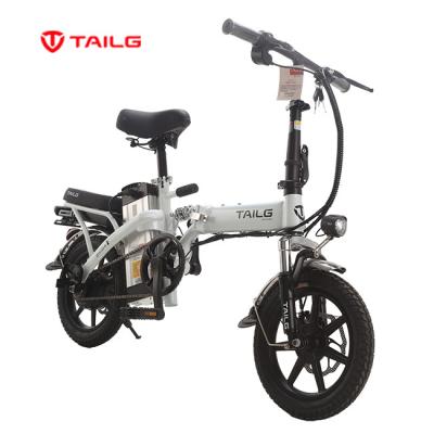 China MINI TAILG TYPE e-bike lithium battery portable electric bicycle fom china for sale