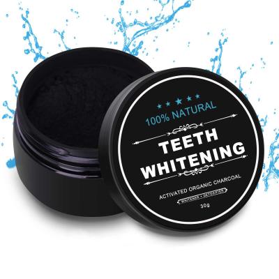 China Daily Charcoal Bamboo Teeth Whitening Powder And Brushes Teeth Whitening Kits Private Logo for sale