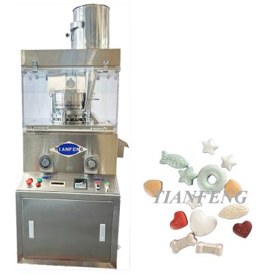 China Automatic Effervescent Pill Maker Big Size Dishwasher Detergent Tablet Press Making Machine en venta