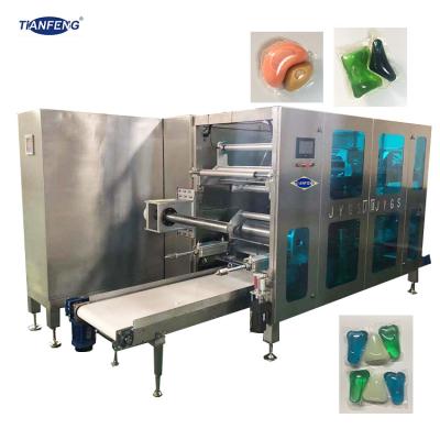 중국 Automatic PVA Film Liquid Cube Laundry Pod Packaging Machine 판매용