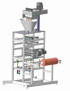 China Unregelmäßig geformte Flasche Honey Pharmaceutical Sachet Packaging Machine zu verkaufen