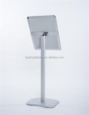 China Advertising Eco - Friendly A3 A4 Menu Sign Poster Poster Stand High Quality Aluminum for sale