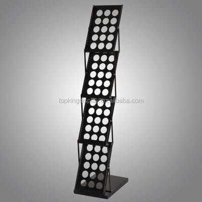 China Hot Selling Metal Display Rack / Metal Rack / Brochure Magazine Rack for sale