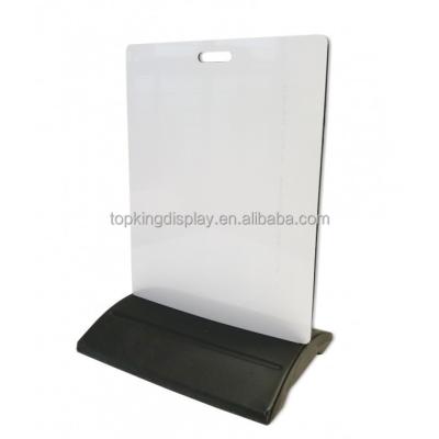 China Outdoor Double Side ACM Change Image Advertising Board Poster Holder Footpath Sign for sale