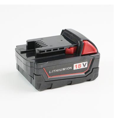 China Power Tools Replacement For Milwaukee 18V M18 REDLITHIUM 5.0AH XC5.0 Extended Capacity Battery Pack 48-11-1850 for sale