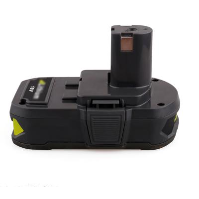 China Power tools suitable for Ryobi 18-Volt ONE+ drill tool battery P104 2Ah Li-ion lithium 18650 batteries Akku 2000mAh P103 one more battery for sale