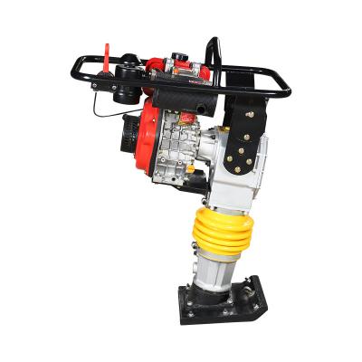 China Construction works 5.5-6.5hp tamping lady diesel gasoline tamping rammer for sale for sale