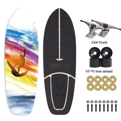 Κίνα 7 Skateboards Cx4 κυματωγών εδάφους σφενδάμνου στρώματος φορτηγό για τους ενηλίκους νεολαίας αρχαρίων προς πώληση