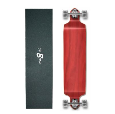 China 2022 New 40inch Longboard Deck Skateboard With Clear Wheel Polishing Trucks for sale