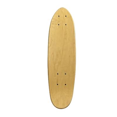 Κίνα 27inch Skateboard μορφής ψαριών ταχύπλοων σκαφών κενός καναδικός σφένδαμνος γεφυρών προς πώληση