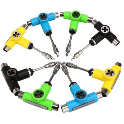 China Skate Tool 10-In-1 Multi Function Skateboard Multi Tool Nylon Metal for sale