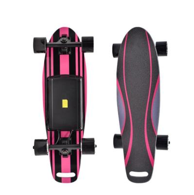 Κίνα 27inch ηλεκτρικά μίνι Skateboards ταχύπλοων σκαφών με δύο η αβούρτσιστη μηχανή προς πώληση