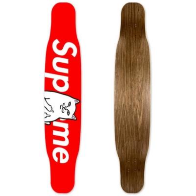 China 46inch Dancer Longboard Deck Skateboard Olive Wood for sale