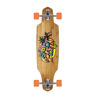 China RAD Wheels Drop Through Bamboo-het Volledige Skateboard van Cabinelongboard - 9“ X 36“ Te koop