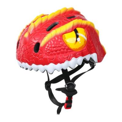 China New Dinosaur Helmet Adjustable Toddler red blue Helmet for Girls Boys Multi Sports for sale