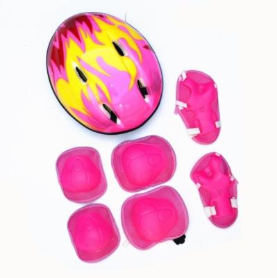 China Cheap Kids Helmet Adjustable with Sports Protective Gear 7pcs Set Skating Scooter for sale