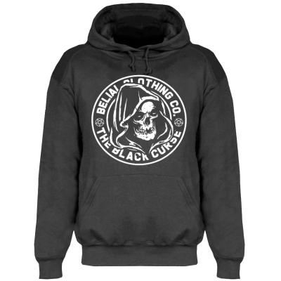 China OEM Original Loose Print Hoodie Skeleton Girl Long Sleeve Gothic Punk Breathable Dark Death Hooded Women for sale