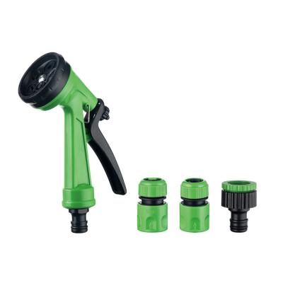 China JUNSHEN Direct Selling High Quality 4pcs 5-Function Variable ABS Factory Flow Controls Spray Gun Plastic Spray Nozzle Set With Best Price for sale