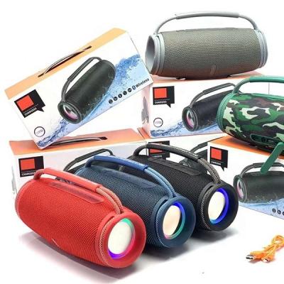 China Portable Music Bass Soundboard Boombox HIFI Speakers Radio Tooth Function Phone Bom Box Waterproof Charger Blue Speaker for sale