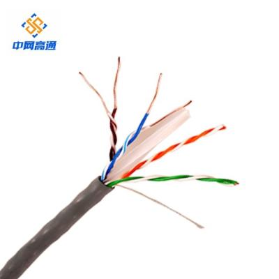 China AWG24 / AWG26 / AWG28 overhead Conductor Diameter and 8 number of conductors cat7 flat cable for sale