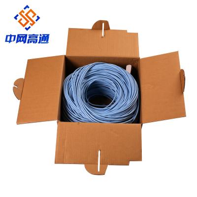 China Low Loss 8 Cores China Supplier Aerial 4 Pair Cat 6 Cat 6 Bare Copper Ethernet LAN Network Conductor Ethernet LAN Network Conductor CCA 8 Cores Cat 6 for sale