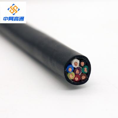 China Aerial Multicore Copper Conductor Flexible PVC RVVP Control Cable for sale