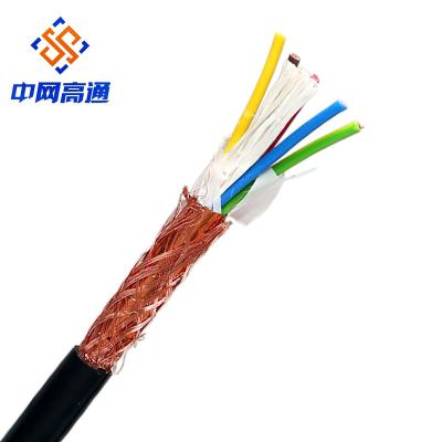 China INSTRUMENTATION PVC Jacket Flexible Control Signal Cable 0.6mm Copper Wire for sale