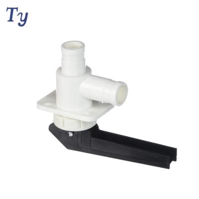 China White Black Plastic Type Water Dispenser Faucet Car Push Tap for sale