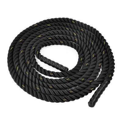 China 2020 Hot High Density Nylon Anchor Power Training Battle Rope With Nylon Cover for sale