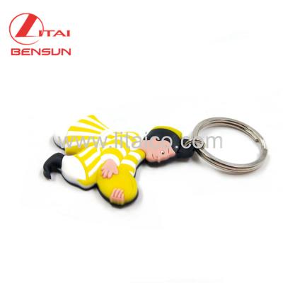 China Xinjiang Rubber Digit PVC Key Chain for sale