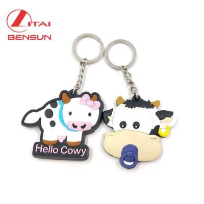 China Eco - Friendly PVC Cottage Eco - Friendly Key Chain for sale