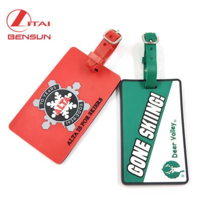 China New Europe PVC Luggage Tag Travel ID Custom Name Card Card Holder for sale