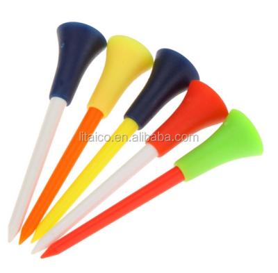 China Eco-friendly Wholesale Customized Multicolor Golf Tee Plastic Peg for sale