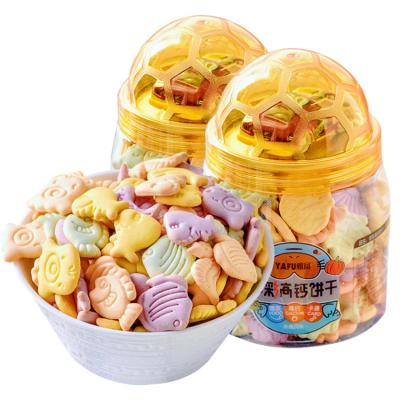 China OEM/ODM 90g Fruit and Vegetable Cookies Snacks Normal Healthy Zero Addition Kids and Nutritious Biscuits High Calcium Biscuits for sale