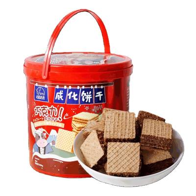 China Low-sodium New Arrival Factory Wholesale Cheap Price 300g Snack Biscuits Chocolate Wafer Cookie for sale