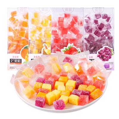 China Natural Eye-Catching Fruity Snack Sweet 4 Flavors Manufacturer Wholesale Gummy Candies for sale