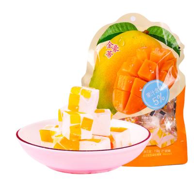 China 158g Milk Fruit Q Fruit Jelly Bag Natural Thick Jelly Gummy Mini Fruit Jelly Comic Bites for sale