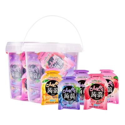 China Various flavor 520g low fat promotional konjac jelly (five flavors) Oral Jelly Fruit Candy for sale