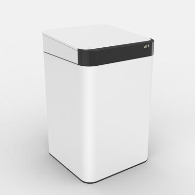 China VEZ SMART Stainless Steel Sustainable Colored Trash Can for sale