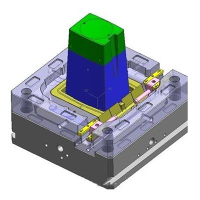 China OEM plastic trash can mold factory/plastic polvo de plastico OEM de Fabrica de moho de for sale