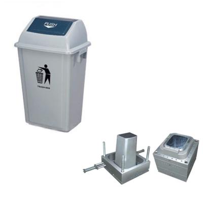 China High Quality Plastic Plastic Hospital Trash Can Injection Mold for sale