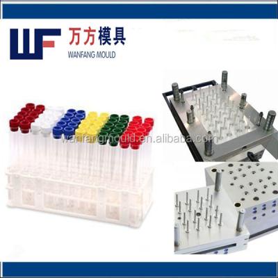 China 32 cavity plastic long tube mold/plastic blood test tube injection mold for sale