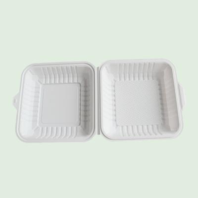 China Home.Restaurant.Bar.Hotel.Wedding LB08 Biodegradable Environmental Lunch Box 8 Inch Disposable Food Container for sale