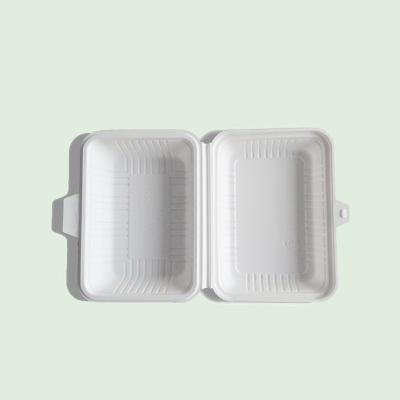 China LB800 Disposable Cornstarch Disposable Biodegradable Food Container for sale