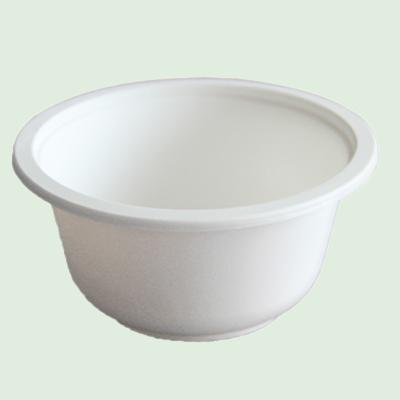 China Eco-Friendly Disposable Biodegradable Disposable Tableware B24 Cornstarch Plastic 24 Ounce Bowls for sale