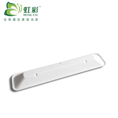 China T02 Hot Sale Eco - Friendly Disposable Tableware Cornstarch Biodegradable Trays for sale