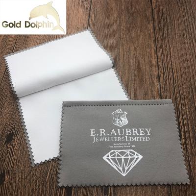 China 2019 Viable Best Selling Custom Jewelry Microfiber Cloth Silver Polishing Cloth Jewelry for sale