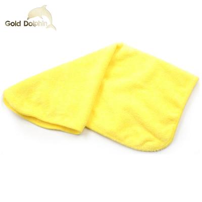 China Custom Compressed Microfiber Cloth Terry Towel 40x40cm Towel For Car Cleaning for sale