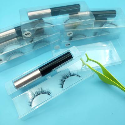 China Natural Eyelash Kit Natural Magnetic Eyelashes With Lashes Private Label Eyelash Kit 5 Magnetic Liquid Magnets for sale